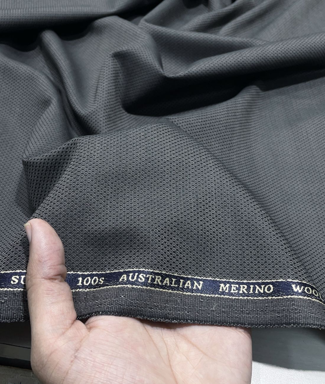 OCM Premio Super 100's Counts Merino Wool Suting Fabric - Tepchi Men