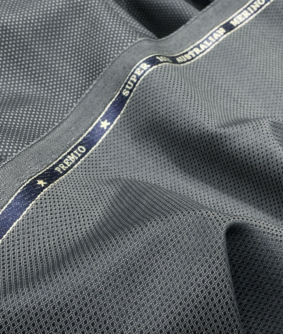 OCM Premio Super 100's Counts Merino Wool Suting Fabric - Tepchi Men