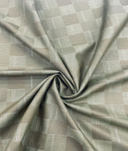 Olive Green Jacquard Giza Cotton Fabric for Shirt & Kurta - Tepchi Men