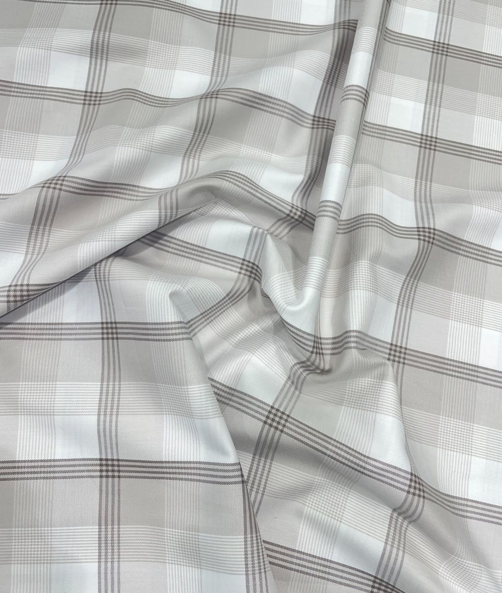 Premium Checks Luxury giza Cotton Fabric for Men's Shirt - Tepchi Men