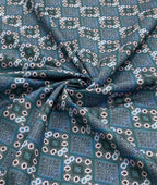 Prism Weave Printed Anti Wrinke Cotton Fabric for Men's Shirts & Kurta - Tepchi Men