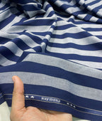 Raymond Designer Stripes Suiting Fabric for Blazer - Tepchi Men