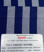 Raymond Designer Stripes Suiting Fabric for Blazer - Tepchi Men