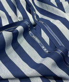 Raymond Designer Stripes Suiting Fabric for Blazer - Tepchi Men