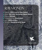 Raymond Paisley Print Designer Shirt Fabric - Tepchi Men