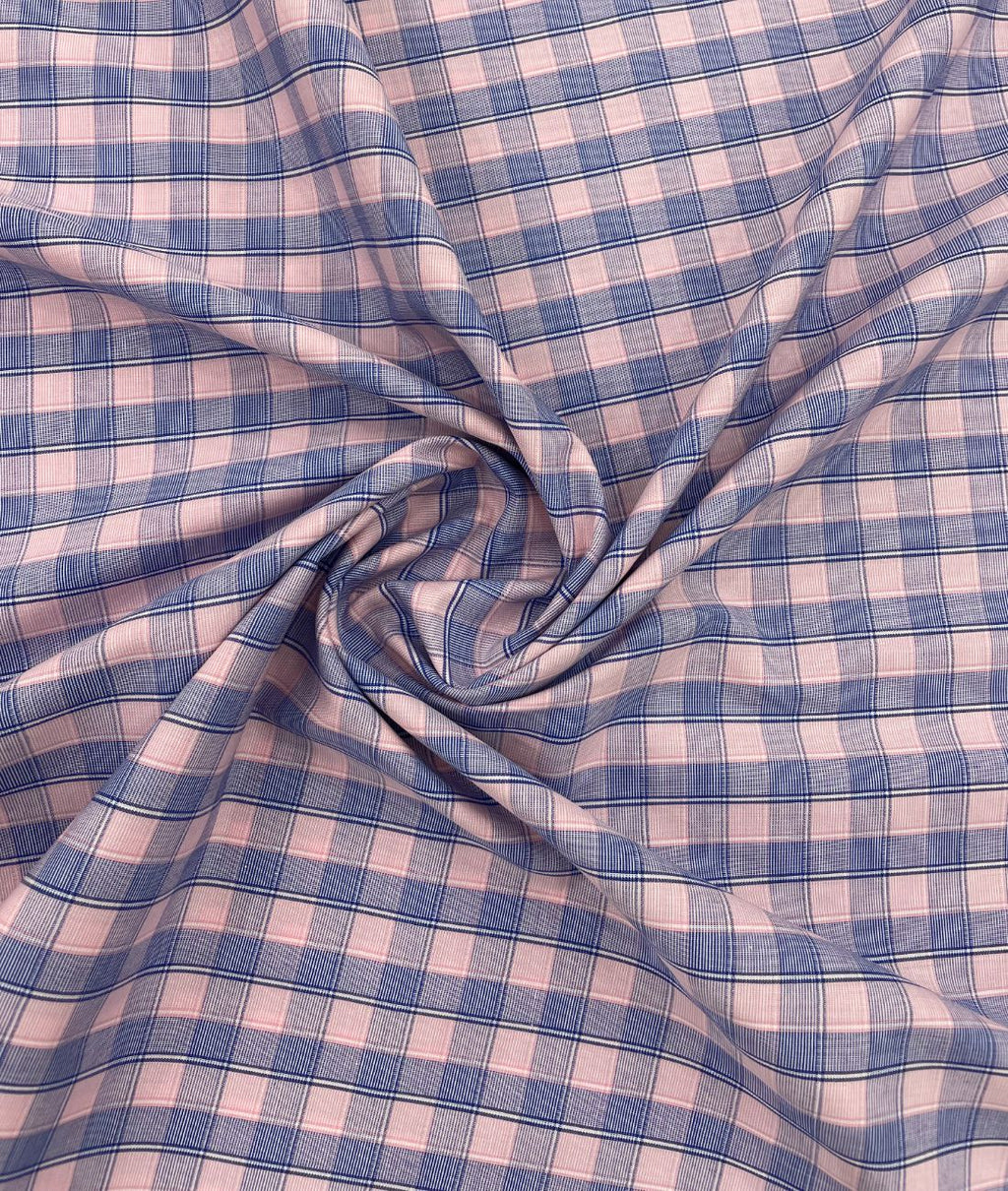 Raymond Pastel Checks Premium Cotton Fabric for Men's Shirt - Tepchi Men