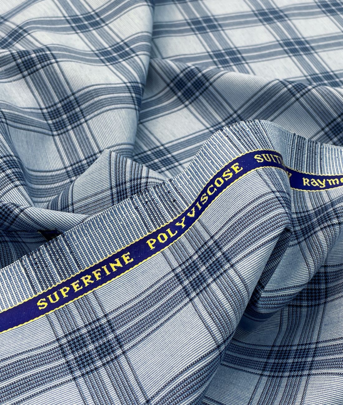 Raymond Premium Checks Suiting Fabric - Tepchi Men