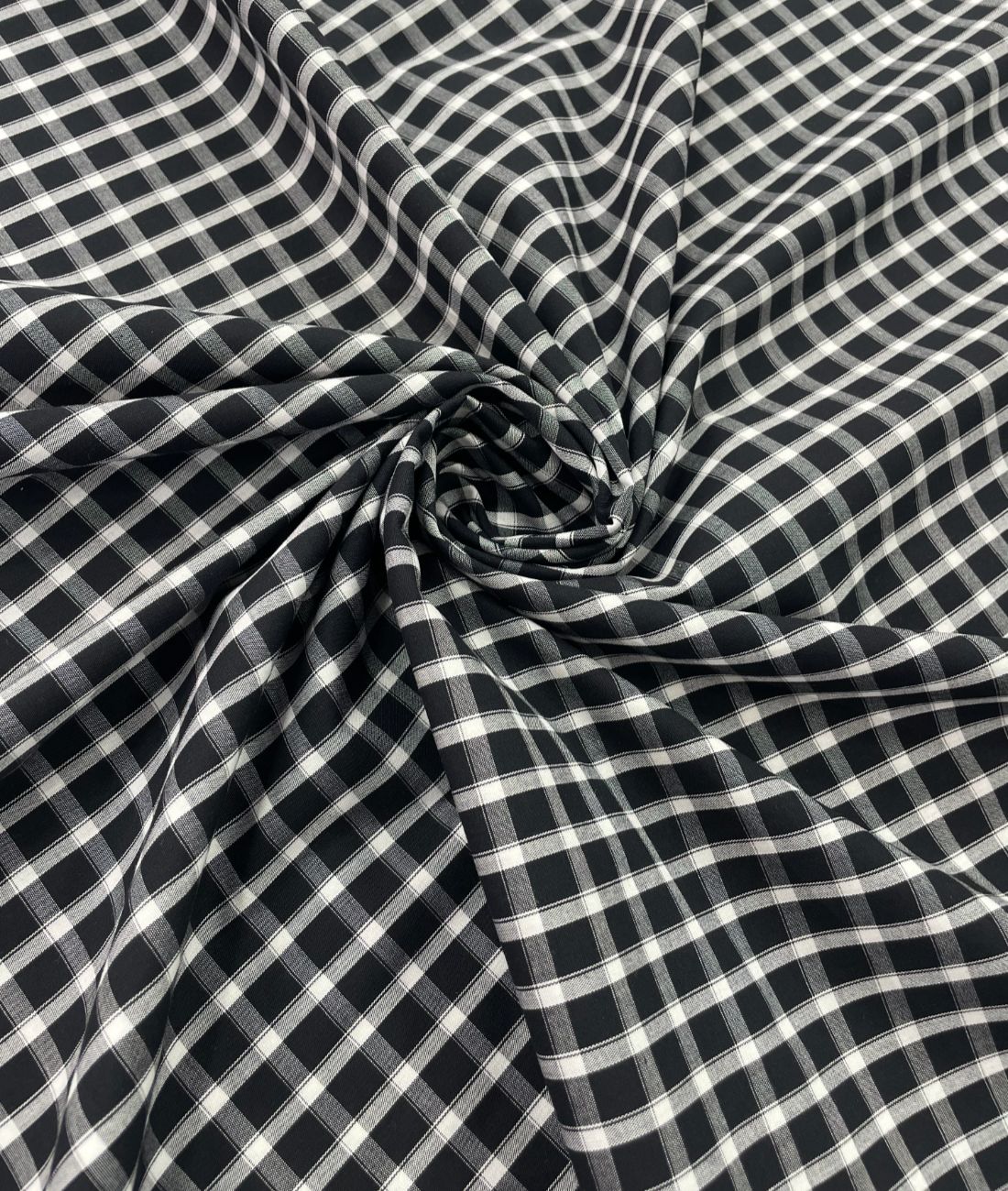 Raymond Small Black & White 100% Premium Cotton Shirt Fabric - Tepchi Men