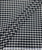 Raymond Small Black & White 100% Premium Cotton Shirt Fabric - Tepchi Men