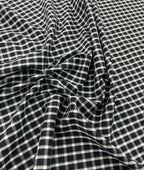 Raymond Small Black & White 100% Premium Cotton Shirt Fabric - Tepchi Men