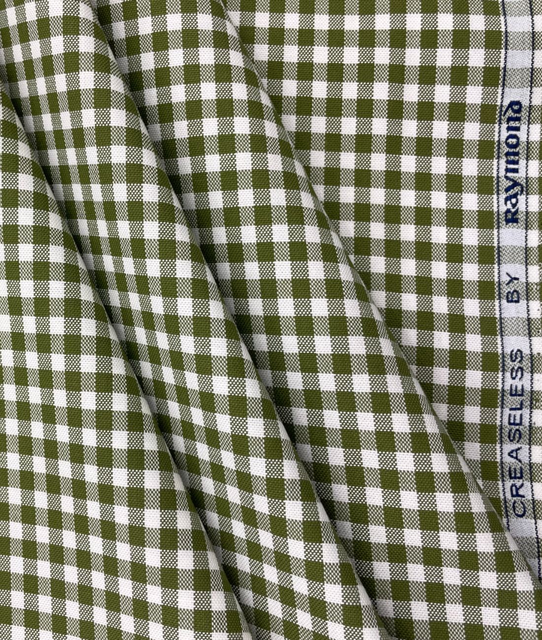 Raymond Small Check Premium Cotton Fabric for Men's Shirt - Tepchi Men