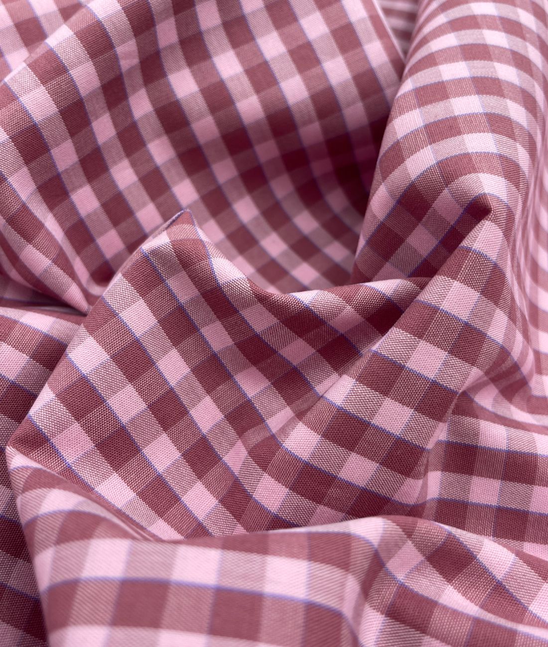 Raymond Small Check Premium Cotton Fabric for Men's Shirt - Tepchi Men
