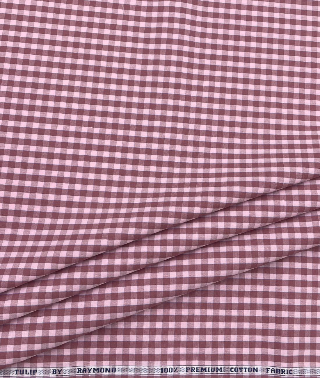 Raymond Small Check Premium Cotton Fabric for Men's Shirt - Tepchi Men