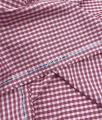 Raymond Small Check Premium Cotton Fabric for Men's Shirt - Tepchi Men