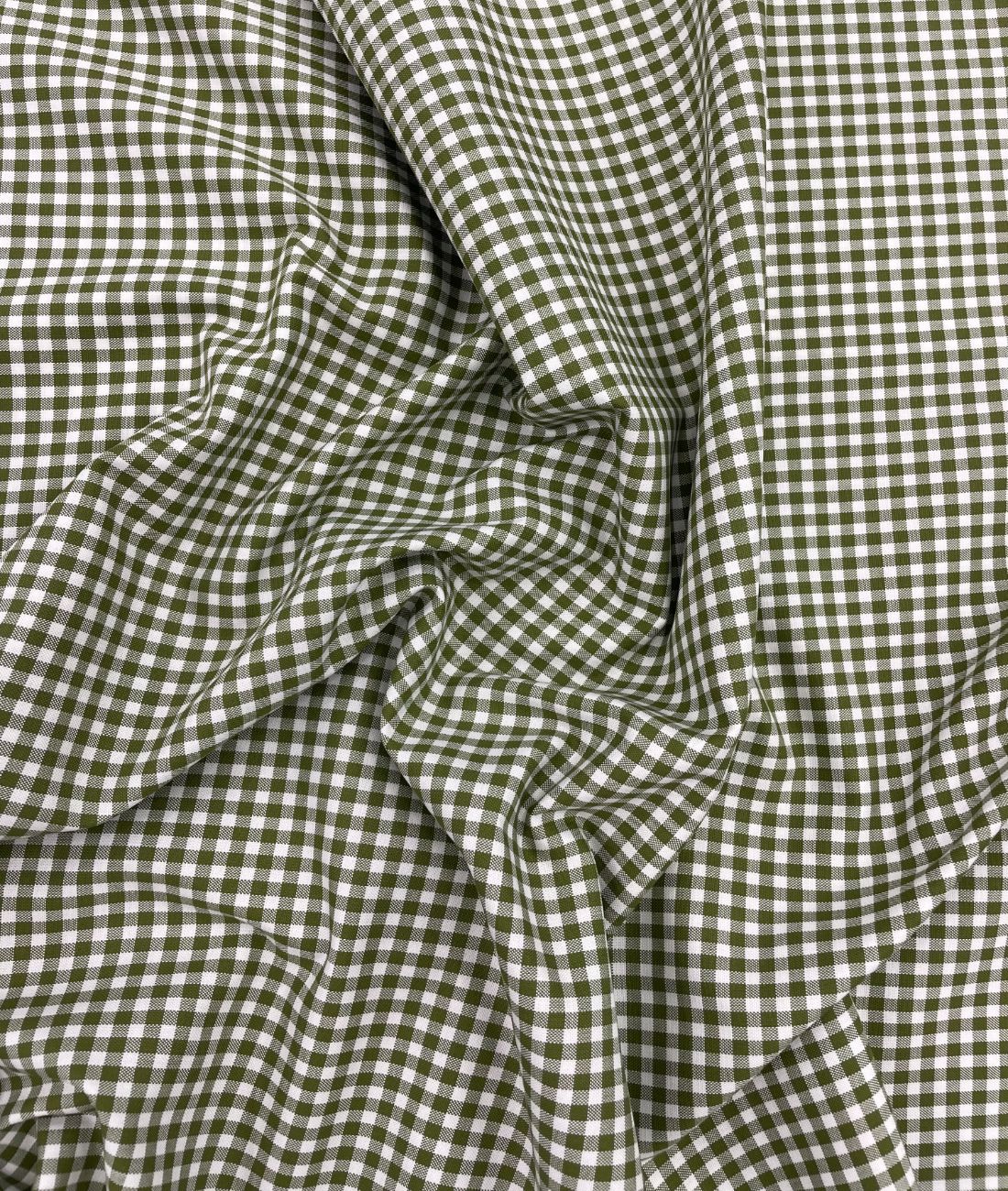 Raymond Small Check Premium Cotton Fabric for Men's Shirt - Tepchi Men