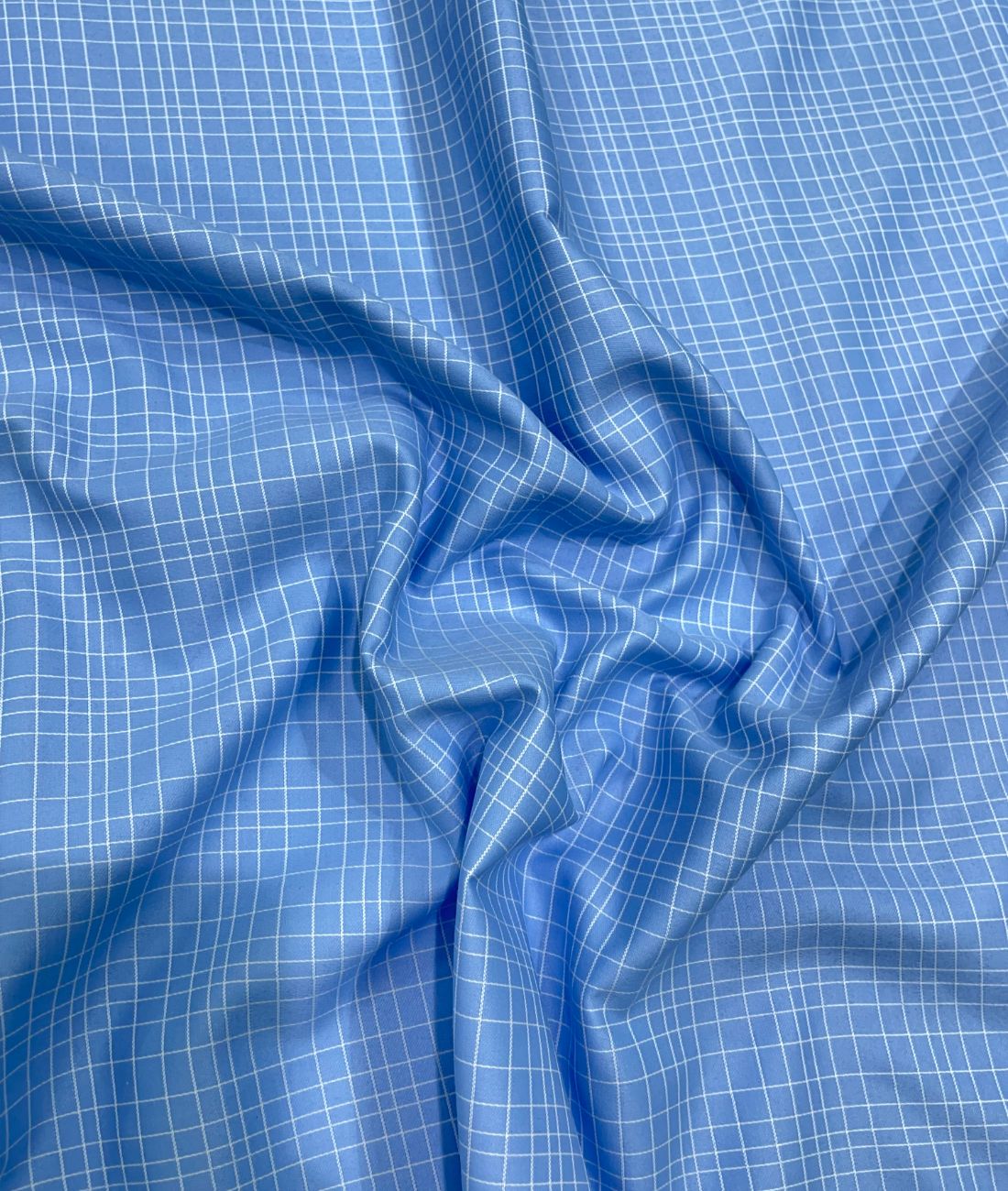 Raymond Small Checks Premium Fabric for Men's Shirt - Tepchi Men
