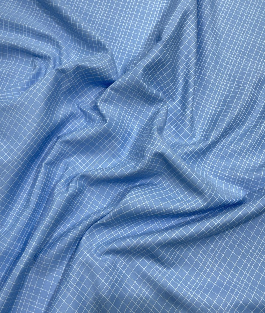 Raymond Small Checks Premium Fabric for Men's Shirt - Tepchi Men