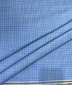 Raymond Small Checks Premium Fabric for Men's Shirt - Tepchi Men