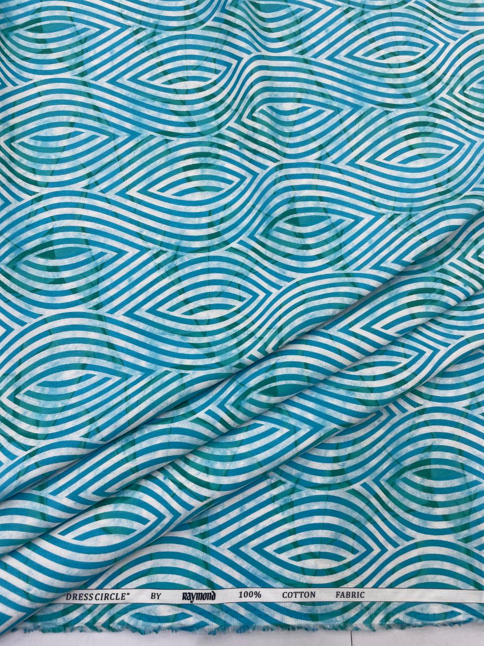 Raymond Ultra Luxury Designer Giza Cotton Fabric for Men's Shirt - Tepchi Men