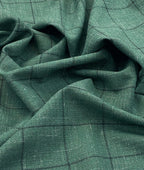 Raymond Wool + Linen Luxury Checks Suiting Fabric - Tepchi Men