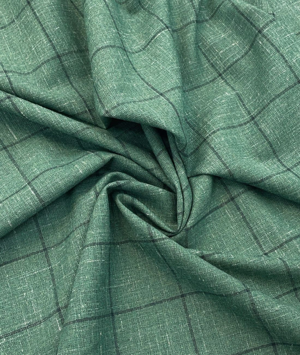 Raymond Wool + Linen Luxury Checks Suiting Fabric - Tepchi Men