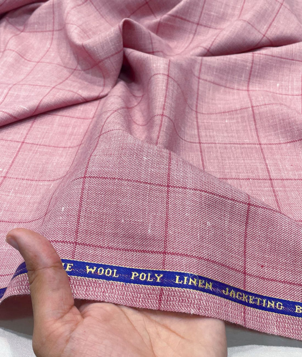 Raymond Wool + Linen Luxury Suiting Fabric for Blazer - Tepchi Men