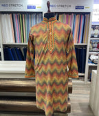 Real Mirror Work Radiant Traditional Kurta - Tepchi Men