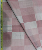 Reid & Taylor Luxury 2 Ply Giza Cotton Men's Unstitched Checks Fabric - Tepchi Men