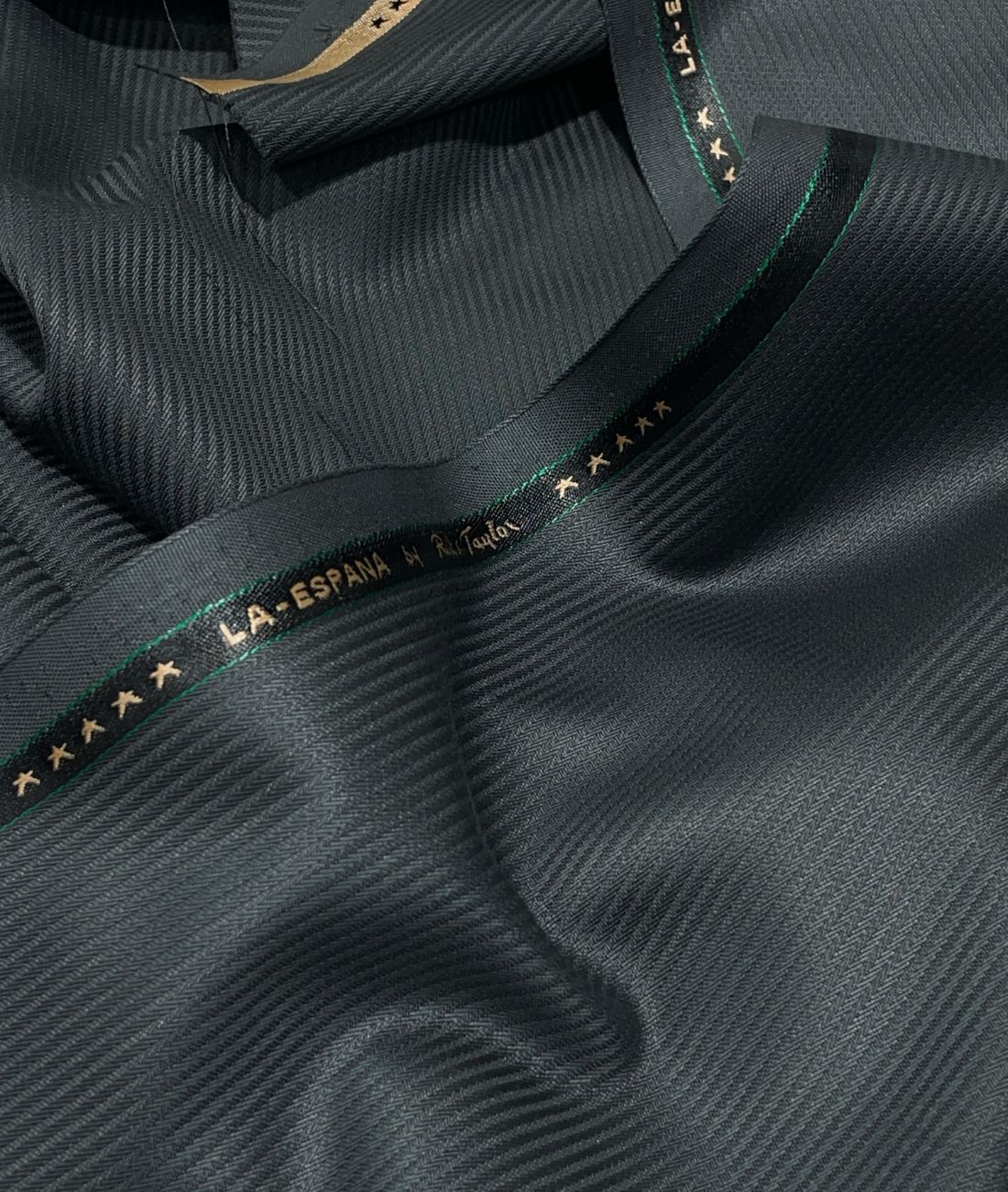 Reid & Taylor Self Stripe Luxury Suiting Fabric - Tepchi Men