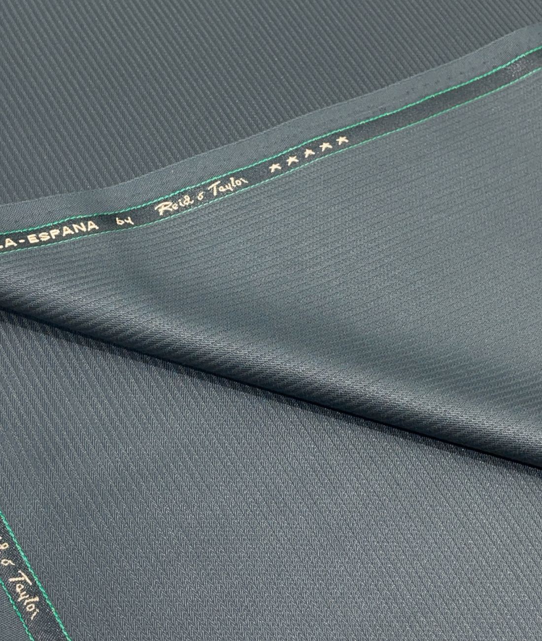 Reid & Taylor Self Stripe Luxury Suiting Fabric - Tepchi Men
