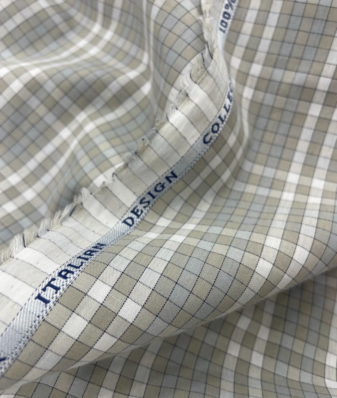 Rich Cotton Checks Shirt Fabric for Men's Formal Shirt - Tepchi Men