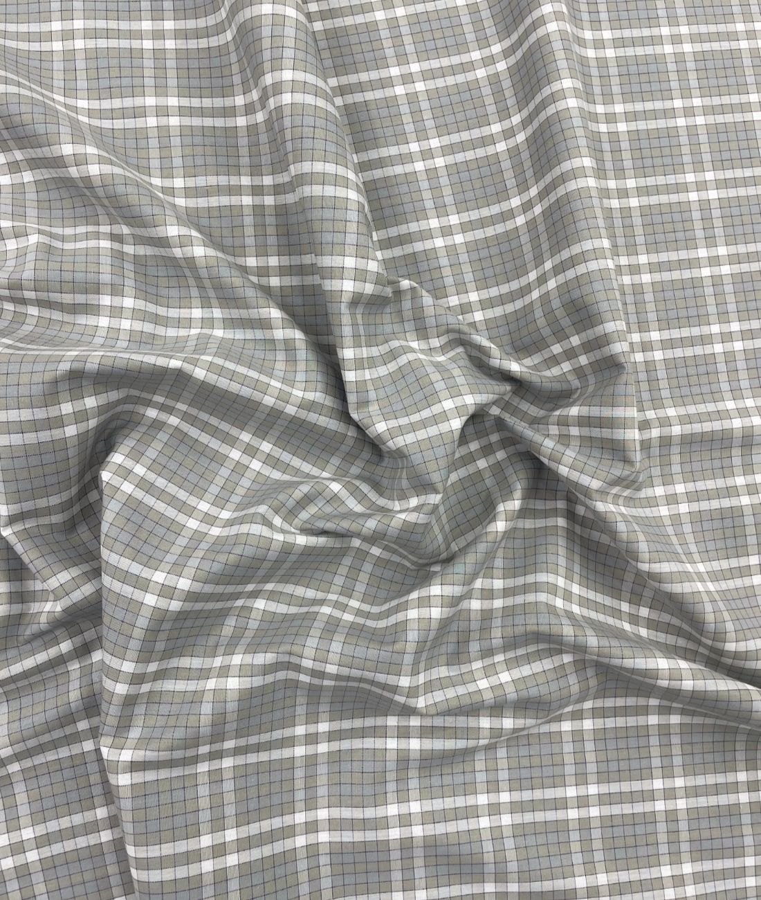 Rich Cotton Checks Shirt Fabric for Men's Formal Shirt - Tepchi Men
