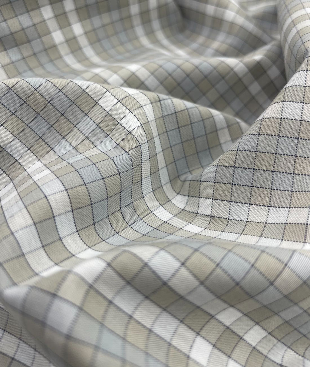 Rich Cotton Checks Shirt Fabric for Men's Formal Shirt - Tepchi Men