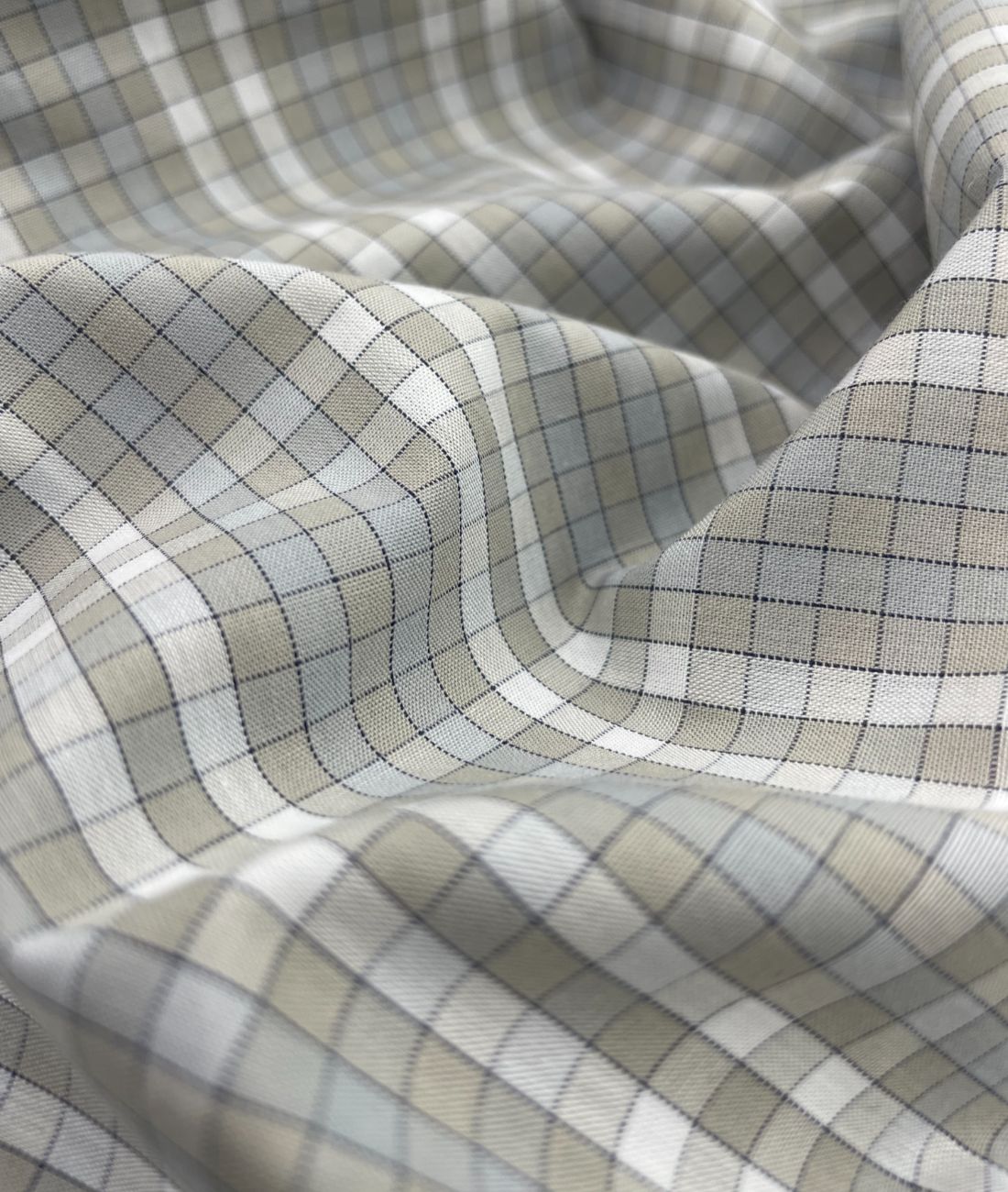 Rich Cotton Checks Shirt Fabric for Men's Formal Shirt - Tepchi Men