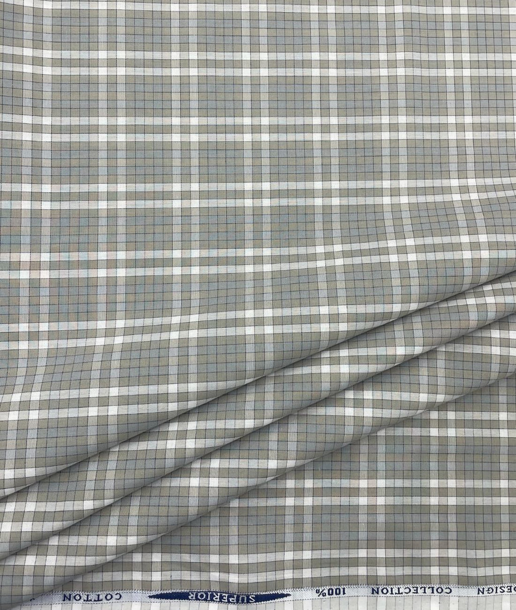Rich Cotton Checks Shirt Fabric for Men's Formal Shirt - Tepchi Men