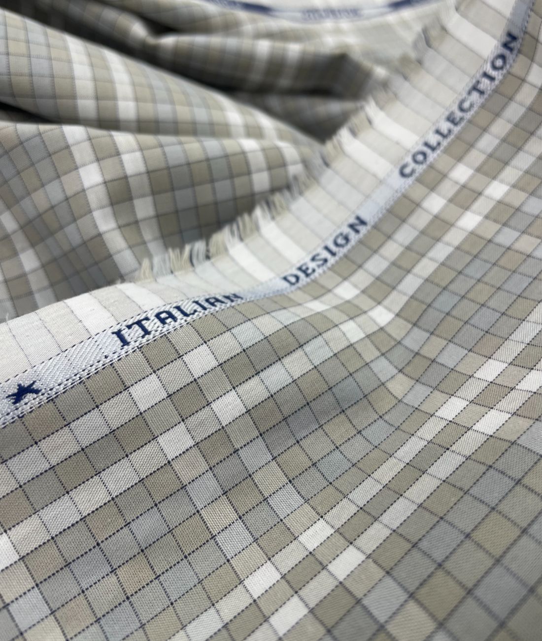 Rich Cotton Checks Shirt Fabric for Men's Formal Shirt - Tepchi Men