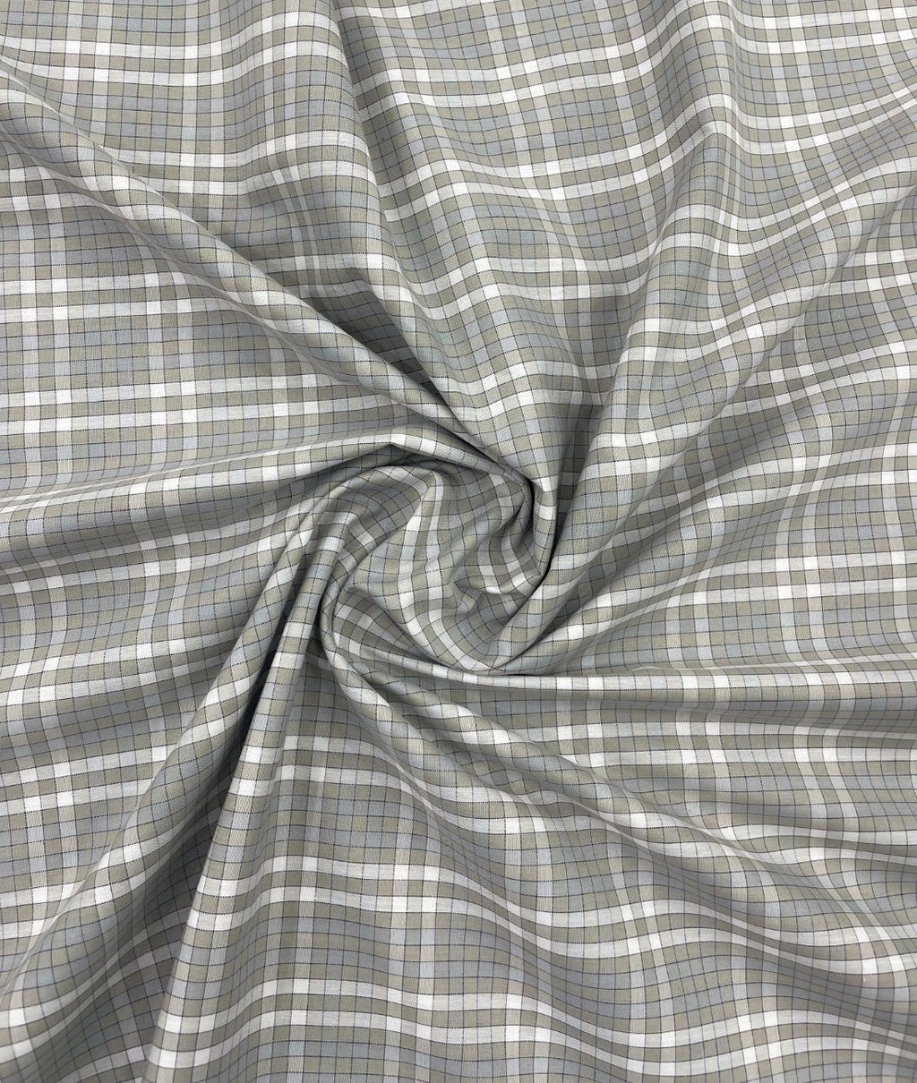 Rich Cotton Checks Shirt Fabric for Men's Formal Shirt - Tepchi Men