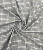 Rich Cotton Checks Shirt Fabric for Men's Formal Shirt - Tepchi Men