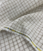 Small Checks Linen Fabric for Shirt & Kurta - Tepchi Men