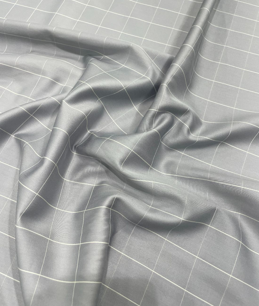 Soktas Checks Luxury 2 Ply Giza Cotton Fabric for Men's Shirts - Tepchi Men