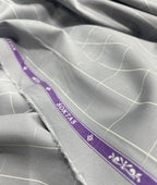 Soktas Checks Luxury 2 Ply Giza Cotton Fabric for Men's Shirts - Tepchi Men