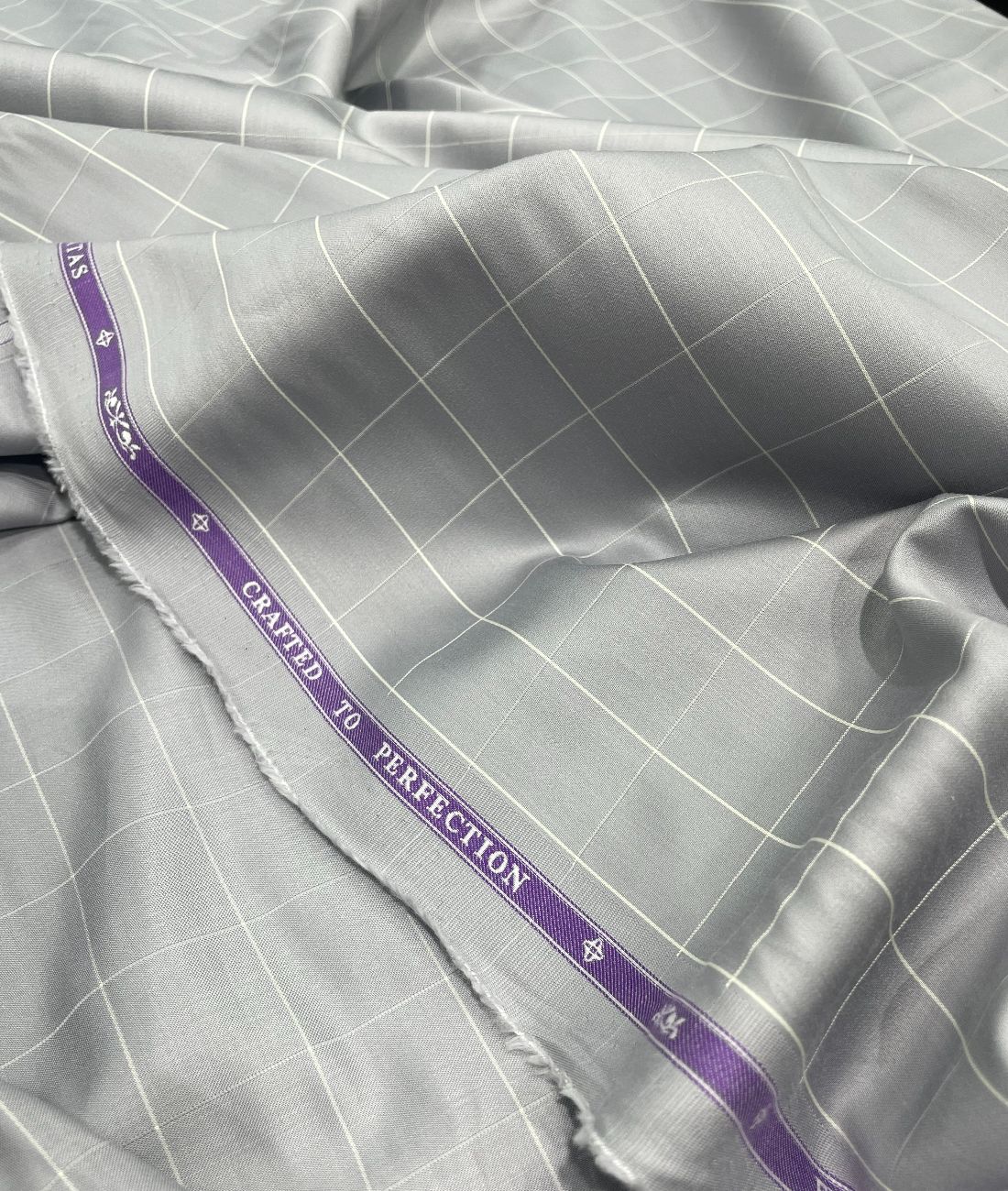 Soktas Checks Luxury 2 Ply Giza Cotton Fabric for Men's Shirts - Tepchi Men