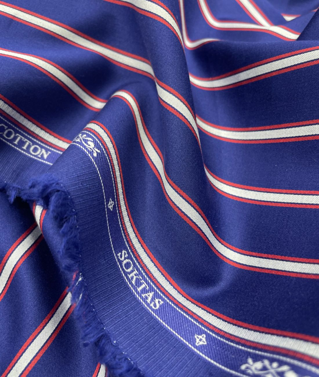 Soktas Stripe Made in Turkey Edition Luxury Giza Cotton Fabric - Tepchi Men