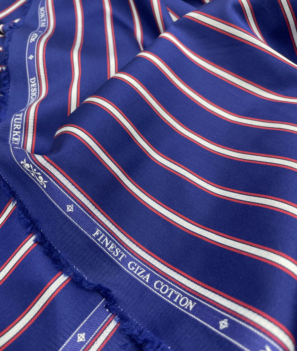 Soktas Stripe Made in Turkey Edition Luxury Giza Cotton Fabric - Tepchi Men