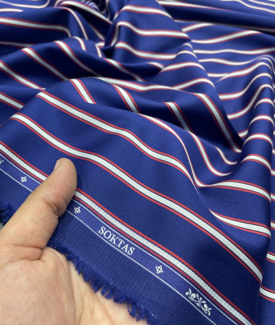 Soktas Stripe Made in Turkey Edition Luxury Giza Cotton Fabric - Tepchi Men