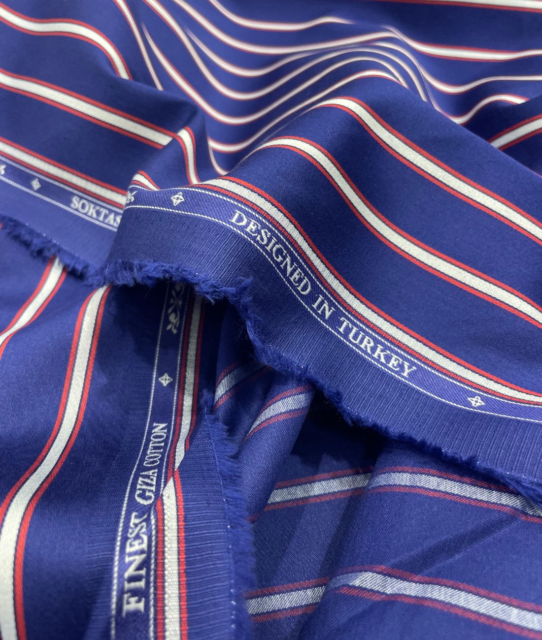 Soktas Stripe Made in Turkey Edition Luxury Giza Cotton Fabric - Tepchi Men