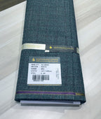 Spaadaa 150s Green Cashmere Wool Blend Checks Fabric - Tepchi Men