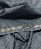 Spaadaa 150s Green Cashmere Wool Blend Checks Fabric - Tepchi Men