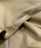 Spaadaa Beige Linen Cotton Politician Pant Fabric - Tepchi Men
