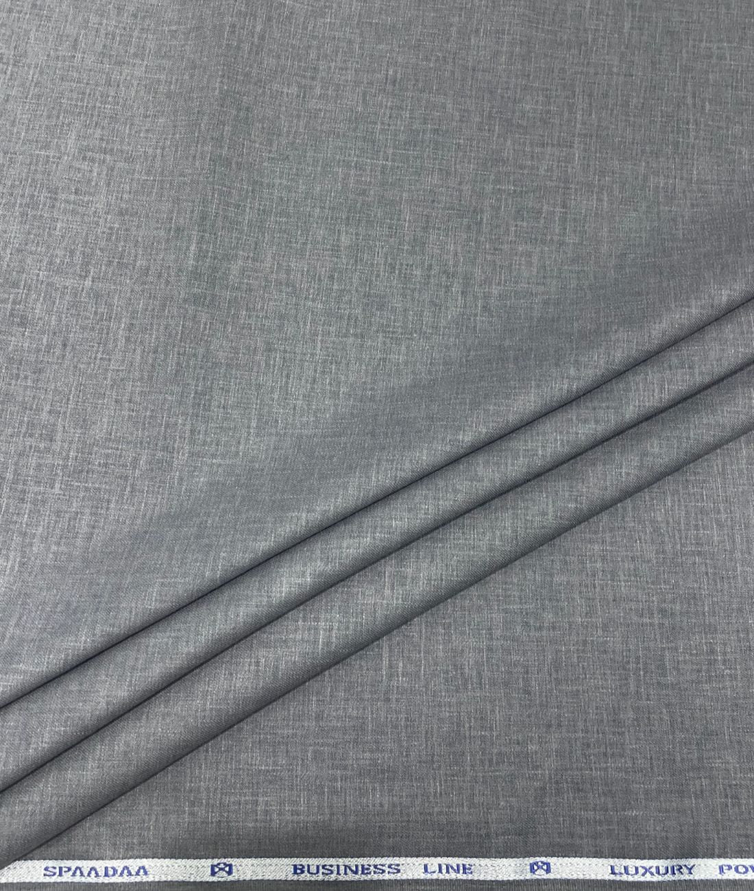 Spaadaa Grey Linen Cotton Politician Pant Fabric - Tepchi Men